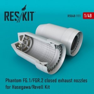 RESKIT RSU48-0111 Phantom FG.1/FGR.2 closed exhaust nozzles for Hasegawa/Revell kit 1/48