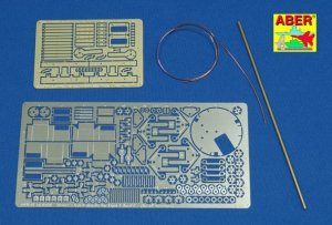 Aber 16010 Driver`s hatch details for Tiger I, Ausf.E (1:16)