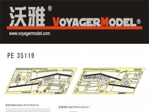 Voyager Model PE35119 Storage Box for Sd.Kfz 234 8 Road Early Version (For DRAGON Sd.Kfz.234 Series) 1/35