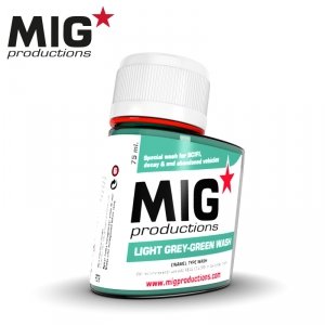 Mig Productions P279 LIGHT GREY-GREEN WASH (75ML)