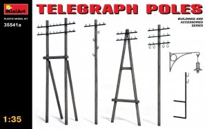 MiniArt 35541A TELEGRAPH POLES (1:35)