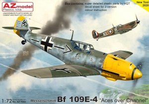 AZ Model AZ7682 Bf 109E-4 „Aces over Channel“ 1/72