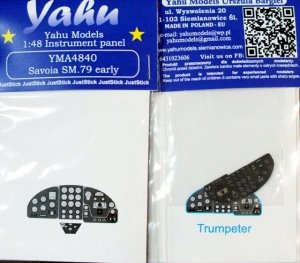 Yahu YMA4840 SM.79	(Trumpeter) 1:48