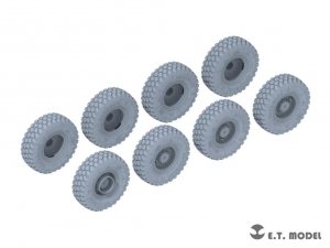 E.T. Model P35-112 US ARMY M1296 Dragoon ICV Weighted Road Wheels (3D Printed) For AFV Club Kit 1/35