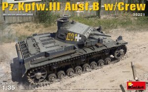 MiniArt 35221 Pz.Kpfw.III Ausf.B w/Crew (1:35) 