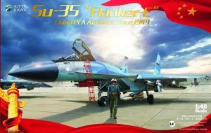 Kitty Hawk 80128 Su-35 Flanker-E China PLA AirForce Since 1949 Version 2.0 1/48