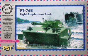 PST 72053 PT-76B Light Amphibious Tank 1/72