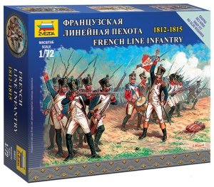  Zvezda 6802 French line infantry (1812-1815) 1/72