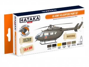 Hataka HTK-CS19 US Army Helicopters Paint Set (6x17ml)