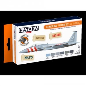 Hataka HTK-CS43 Ultimate USAF F15 paint set (all variants)