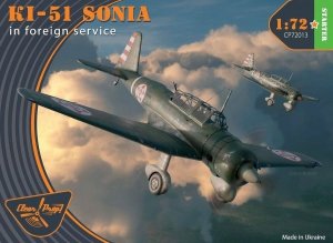 Clear Prop! CP72013 Ki-51 Sonia in foreign service STARTER KIT 1/72