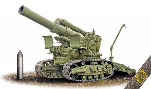 ACE 72565 BR-5 280 mm Soviet Heavy Mortar 1/72