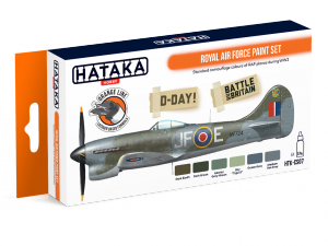 Hataka HTK-CS07 ORANGE LINE – Royal Air Force paint set 6x17