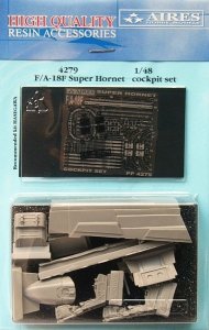 Aires 4279 F/A 18F Super Hornet cockpit set 1/48 HASEGAWA