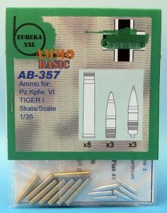 Eureka XXL AB-357 Ammo for : Pz.Kpfw. VI, TIGER I 1:35