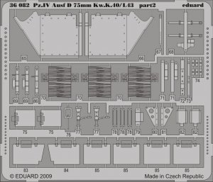 Eduard 36082 Pz. IV Ausf. D Kw. K.40/ L43 75mm 1/35 Dragon