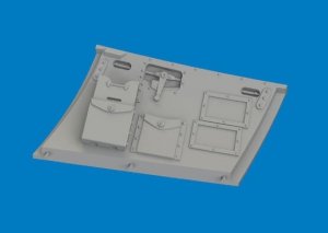 Eduard 6481187 Hurricane Mk. I cockpit door PRINT ARMA HOBBY 1/48