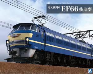 Aoshima 05407 Electric locomotive EF66 Late model 1/45