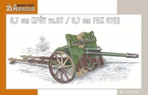 Special Armour 35001 3,7 cm KPUV vz.37 / 3,7 cm PAK 37(t) 1/35