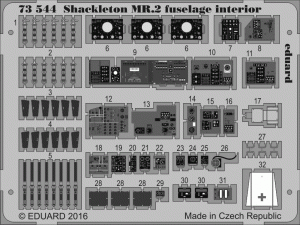 Eduard 73544 Shackleton MR.2 fuselage interior 1/72 AIRFIX