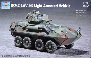 Trumpeter 07268 USMC LAV-25 Light Armored Vehicle (1:72)