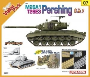 Cyber Hobby 9107 M26A1/T26E3 Pershing (2 in 1) (1:35)