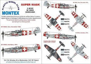 Montex K48162 Bf 109G6 (Swiss) 1/48