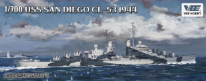Vee Hobby V57012 USS San Diego CL-53 1944 1/700