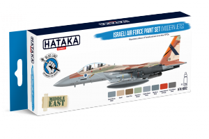 Hataka HTK-BS62 Israeli Air Force paint set (modern jets) 8x17ml