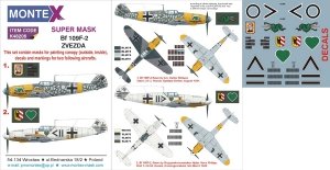 Montex K48206 Bf 109F-2 1/48