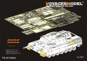 Voyager Model PE351006A Modern Canadian Leopard C2 MEXAS MBT（For MENG TS-041) 1/35
