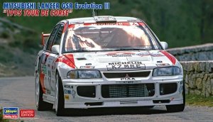 Hasegawa 20453 Mitsubishi Lancer GSR Evolution III 1995 Tour de Corse 1/24