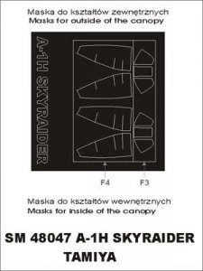 Montex SM48047 A-1H Skyraider TAMIYA