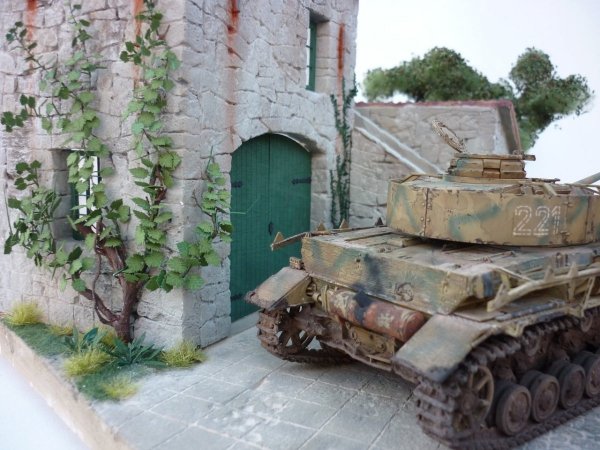 RT-Diorama 35185 Diorama-Base: &quot;Italian Farm&quot; 1/35