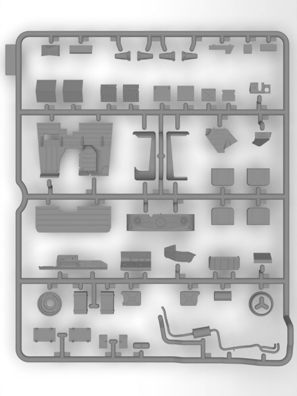 ICM 35137 Unimog S 404 German Military Radio Truck 1/35