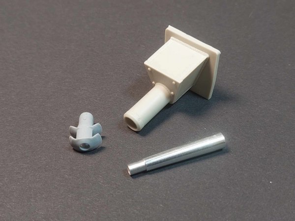 Panzer Art GB35-128 StuH III welded mantlet with StuG42 howitzer (Final muzzle brake) 1/35