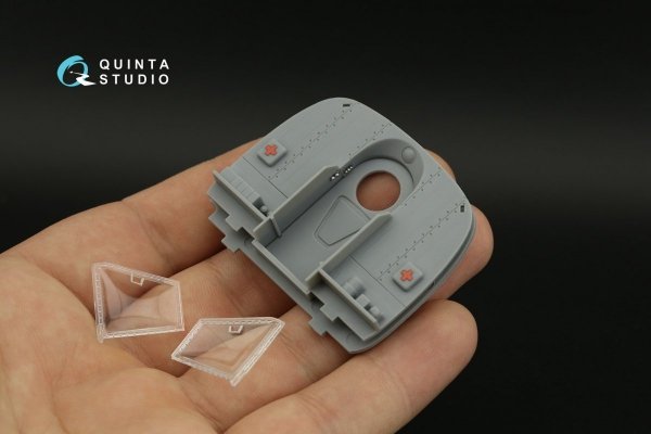 Quinta Studio QD48383 Mi-17 3D-Printed &amp; coloured Interior on decal paper (Trumpeter) 1/48
