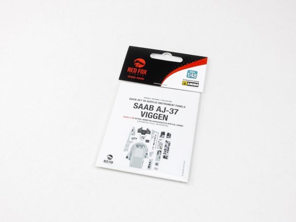 Red Fox Studio QS-48090 Saab AJ-37 Viggen Special Hobby 1/48