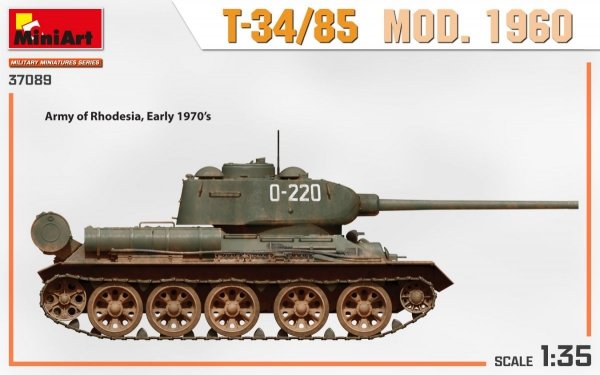 MiniArt 37089 T-34/85 MOD. 1960 1/35