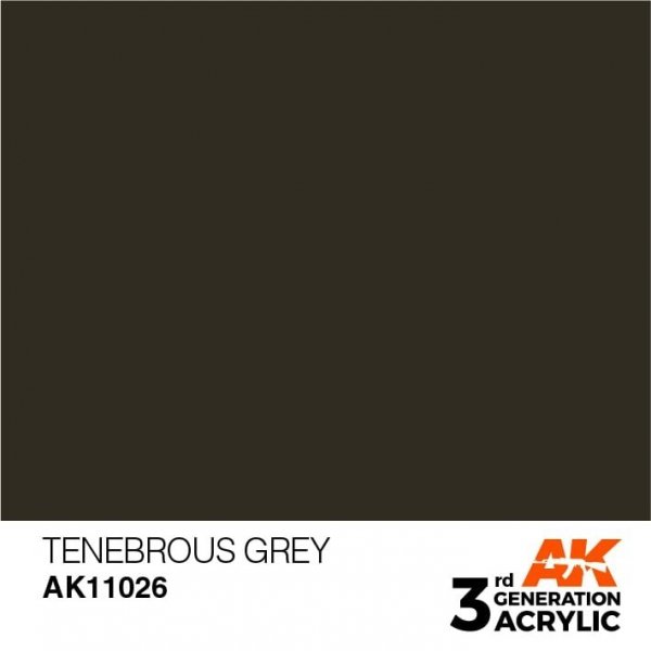 AK Interactive AK11026 Tenebrous Grey 17ml