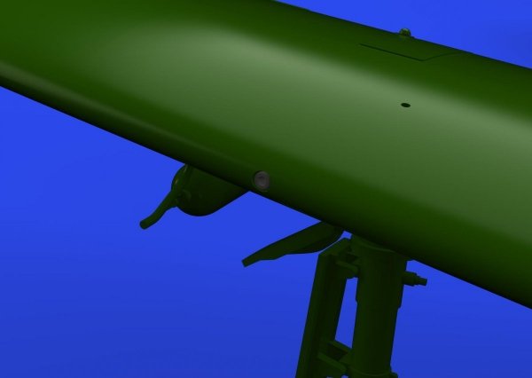 Eduard 648847 A6M2-N Rufe cannon barrels &amp; cockpit guns PRINT EDUARD 1/48
