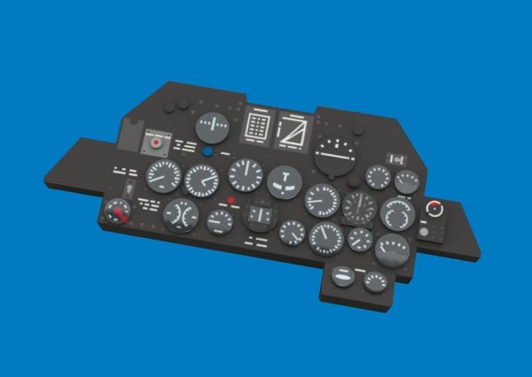Eduard 674025 P-47D Bubbletop LööK Tamiya 1/72