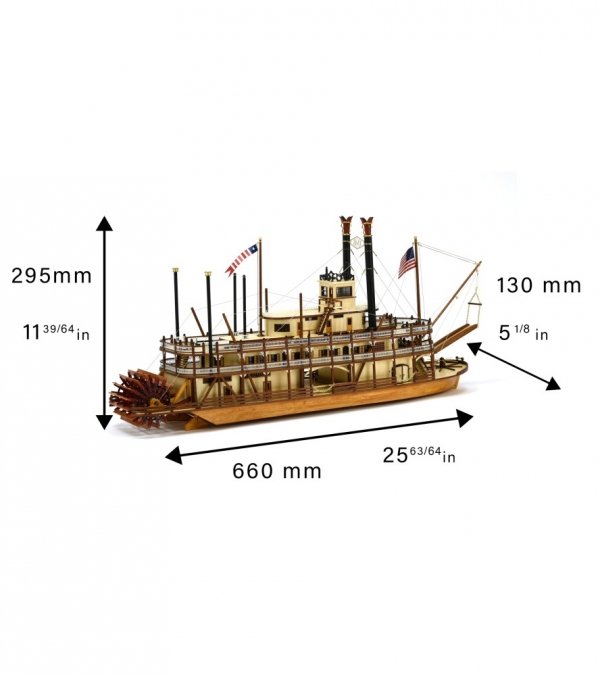 ARTESANIA LATINA 20515 King of the Mississippi 1/80