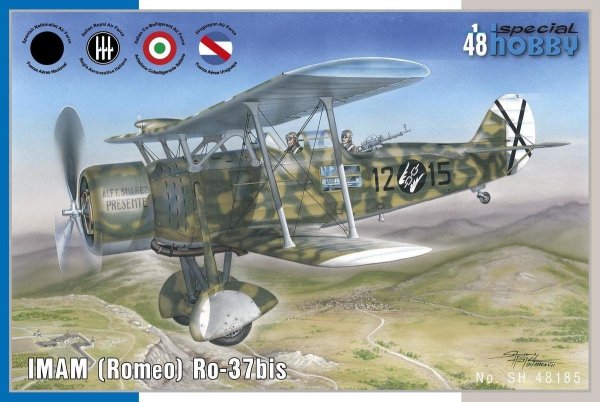 Special Hobby 48185 IMAM (Romeo) Ro.37bis (1:48)