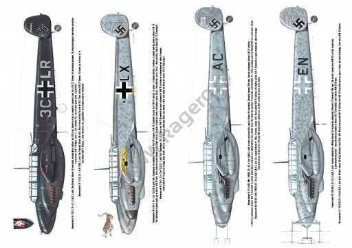 Kagero 3016 Messerschmitt Bf 110 vol. I EN/PL