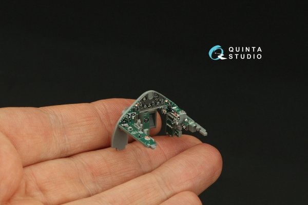 Quinta Studio QD48334 F4F-4 Wildcat 3D-Printed &amp; coloured Interior on decal paper (Tamiya) 1/48