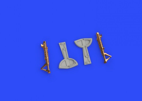 Eduard 648309 Bf 109G undercarriage legs BRONZE EDUARD 1/48