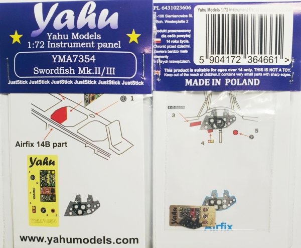Yahu YMA7354 Swordfish II/III (Airfix) 1/72