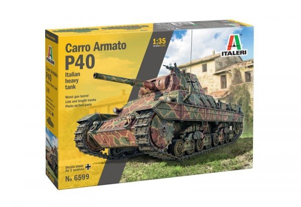 Italeri 6599 Carro Armato P40 1/35
