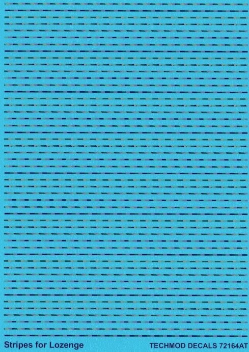 Techmod 72164 Stripes For Lozenge 1/72